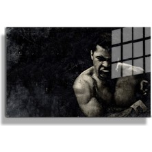 Marsilyan Ikonik Fotoğraflar,spor Fotoğraflarları Yapay Zeka Destekli, 3D Dekoratif Baskı Cam Tablo 228