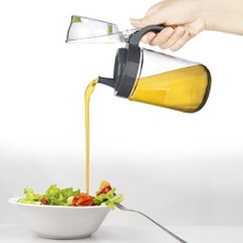 Ozcmax Cam Yağdanlık - Kulplu Sirkelik Sosluk 660 ml