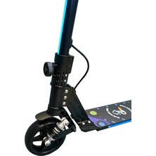 ELECTRONS5 Elektrikli Çocuk Scooter - 130W, LED Işıklı, Amortisörlü (Dizlik ve Dirseklik Hediyeli)