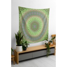 Bohem,yoga, Meditasyon,burçlar ve Mandala Temalı,  Duvar Örtüsü 5