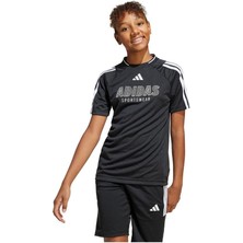 adidas Unisex Çocuk  Siyah  T-Shirt J HOT TEE JI6178