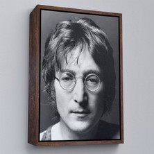 Marsilyan Çerçeveli John Lennon Kanvas Duvar Sanatı TABLO-5303
