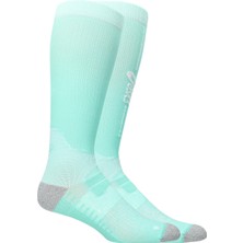Asics Performance Run Compression Sock Unisex Cobalt Burst/Illuminate Green Koşu Çorabı 3013A990-401
