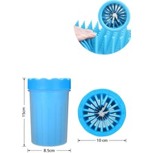 Pati Ayak Yıkama Kovası Silikon Jel Fırçalı Kedi Köpek  (Büyük) (4767) - MCT9987-1528