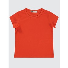 Civil Girls Kız Çocuk Tişört 2-5 Yaş  Koyu Oranj