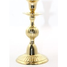 Tekli Pirinç Şamdan Model 3