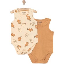 HelloBaby Ayı Desen 2'li Atlet Body