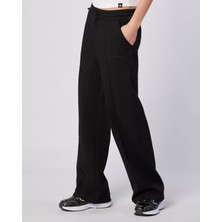 Edna Pant Kadın Siyah Regular Fit Eşofman Altı