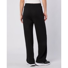 Edna Pant Kadın Siyah Regular Fit Eşofman Altı