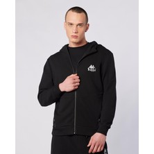 Fabio Hoodie Erkek Siyah Regular Fit Hoodie