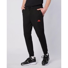 Kappa Ostel Pant Erkek Siyah Regular Fit Eşofman Altı