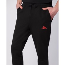 Kappa Ostel Pant Erkek Siyah Regular Fit Eşofman Altı