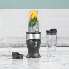 700W Ince Blender ve Smoothie Yapıcı, 2x 470ML Kapaklı Bardaklar - Güçlü Kişisel Blender