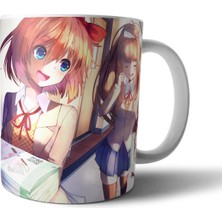 Pixxa Doki Doki Literature Club Monika & Sayori Kupa Bardak