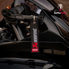 Ride Tag Motosiklet Otomobil Kumaş Kancalı Anahtarlık 02
