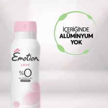 Emotion Love 3'lü Kadın Deodorant (3 x 150 Ml)