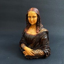 Mona Lisa Masaüstü Büst Veronese Design Biblo Dekoratif Obje Lüks Hediye