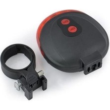 Lazer Güvenlik Şeritli Bisiklet Stop Lambası