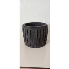 Saf Beton Bonsai ve Aranjmana Özel Taş Saksı Suya Karşı 121 Yıl Ömürlü 002