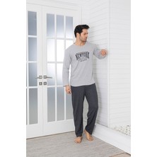 Erkek Uzun Kol Pijama Takımı
