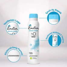 Emotion Ocean Fresh 3'lü Kadın Deodorant (3 x 150 Ml)