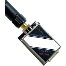 Aiorwel 5.8ghz 48CH Fpv Vtx Kablosuz Görüntü Video Vericisi 0/100/200/400/1000MW Rp-Sma Antenli Rc Fpv Yarış Drone'u Için (Yurt Dışından)