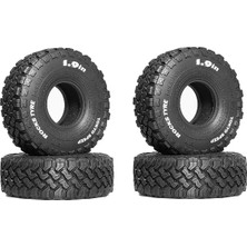 Aiorwel 1/10 Rock Track Redcat SCX10 Ii Axial Yikong D90 Trx4 Trx6 Rc Araba Lastiği Için 4 Adet 1.9 Inç 116 mm Kauçuk Lastikler (Yurt Dışından)