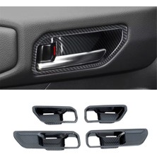 Aiorwel Toyota Land Cruiser 250 Prado LC250 2024 Araba Iç Kapı Kase Kapağı Döşeme Iç Aksesuarlar Karbon Fiber (Yurt Dışından)