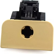 Aiorwel Araba Yardımcı Pilot Eldiven Saklama Kutusu Sap Kapağı Anahtar Deliği 6Q0857131D Vw Polo 2005-2009 Alet Kutusu Anahtarı Lhd (Yurt Dışından)