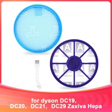 Keioug Dyson DC19, DC20, DC21, DC29  Hepa Filtreli Elektrikli Süpürge Aksesuarları, Üst ve Alt Motor  Yedek Filtre (Yurt Dışından)