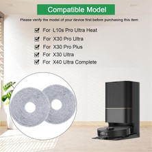 Keioug Dreame L10S Pro Ultra Heat, L10S Pro Gen 2, X40 Ultra Complete, X30 Ultra, X30 Pro Plus Vakumlu Paspas Bezi Pedleri  (Yurt Dışından)