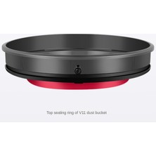 Keioug Dyson V11 V15 SV14 SV15 SV22 Elektrikli Süpürge Toz Haznesi Sızdırmazlık Halkası Değişimi Toz Haznesi Üst Sabit Sızdırmazlık Halkaları (Yurt Dışından)
