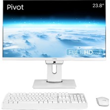 Turbox TAX1608 I5 12400 32GB Ddr4 1tb M.2 Nvme 23.8 Inç Fhd Pivot Bth Webcam Wifi All In One Pc