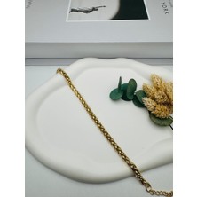 Gly Çlk Bijuteri Çelik Bileklik (Gold) Blk 242