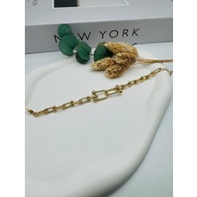 Tiffany Çelik Bileklik (Gold) Blk 272