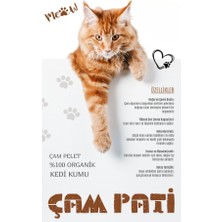 Çam Pati (% 100 Çam Peleti Kedi Kumu) Topaklaşmaz -Kokuyu Hapseder - 6 mm / 25 lt