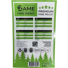 Fame Enerji Enerji % 100 Çam Peleti Kedi Kumu 12,5 Lt 6 mm