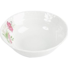 Porselen 6'lı Lal 14 cm Kase