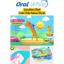 Oral White Color Kids Çocuklara Özel Hassas Diş Ipi