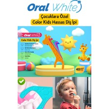 Oral White Color Kids Çocuklara Özel Hassas Diş Ipi