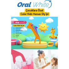 Oral White Color Kids Çocuklara Özel Hassas Diş Ipi