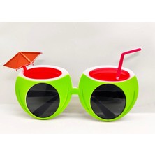 Karpuz Şekilli Tropikal Hawaii Yaza Merhaba Parti Gözlüğü - Lisinya