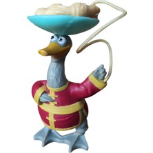 Hureggo Çizgi Fim Karakteri Duck Sculpture Fiberglass Kung Fu Panda & 10 cm