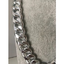 Netice Öylek Çelik Zincir Kolye( 60CM)