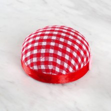 Loren Kola Takılabilir Iğnedenlik Kırmızı Beyaz