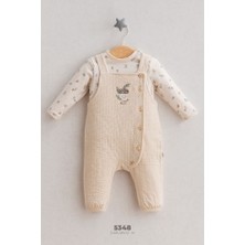 5348T Erkek Bebek On The Woods Salopet Takım