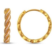 Assos Altın Halka Küpe - 14K