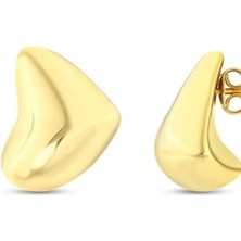 Assos Altın Tasarım Küpe - 14K
