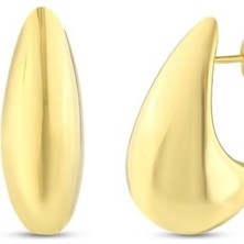 Assos Altın Tasarım Küpe - 14K