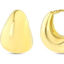 Assos Tasarım Altın Küpe - 14K